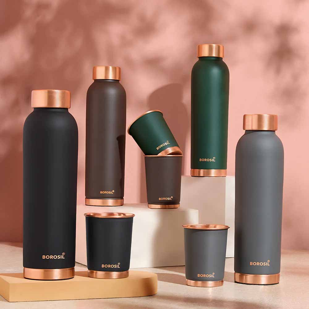 Plastic & Copper Bottle
