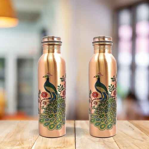 Printed Copper Bottles